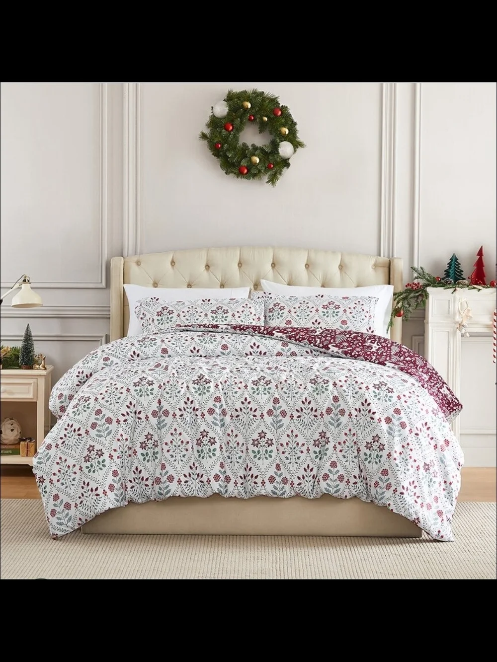 Holiday Harmony Set ○ Quilt & 2 Shams King/Cali King